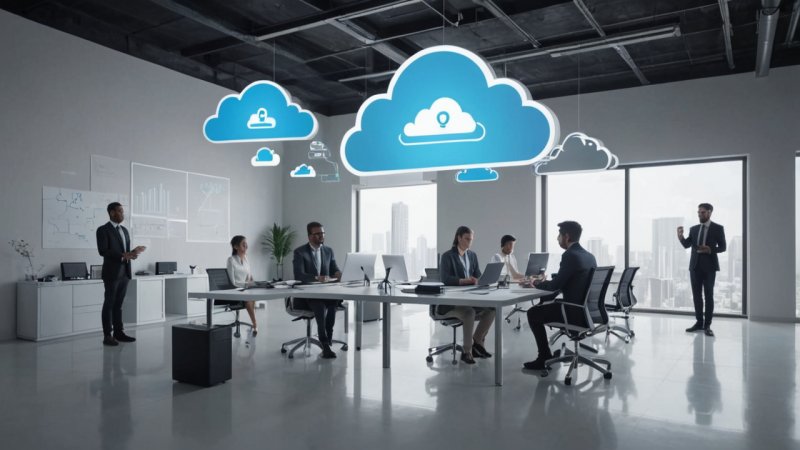 cloud computing, virksomheders fordele, udfordringer, datasikkerhed, omkostningseffektivitet, fremtid for teknologi