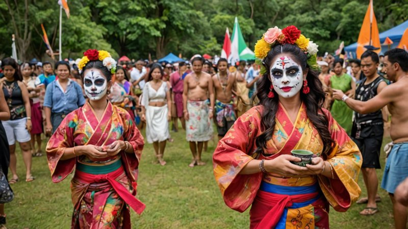 lokale traditioner, kulturelle oplevelser, festivaler, rejse, Indien, Japan, Mexico, Skotland, Bali, Brasilien, Finland