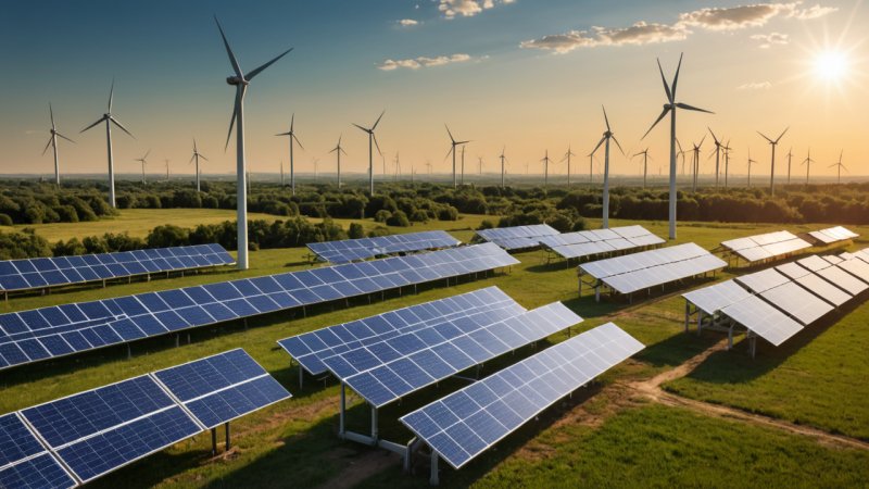 vedvarende energi, solenergi, vindenergi, energihøstning, batteriteknologi, smarte netværk, teknologiske fremskridt