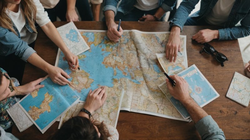 rejseplanlægning, rejse med venner, rejsetips, grupperejse, ferierejse