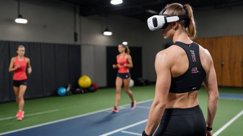 sportsteknologi, præstationsforbedring, træningsfremskridt, bærbar teknologi, virtual reality i sport