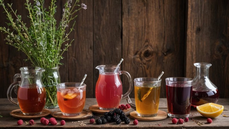 skandinaviske drikkevarer, urtete, bærsaft, fermenterede drikke, kaffekultur, alkoholholdige drikkevarer