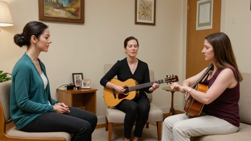 musikterapi, velvære, stressreduktion, emotionel heling, kognitiv funktion