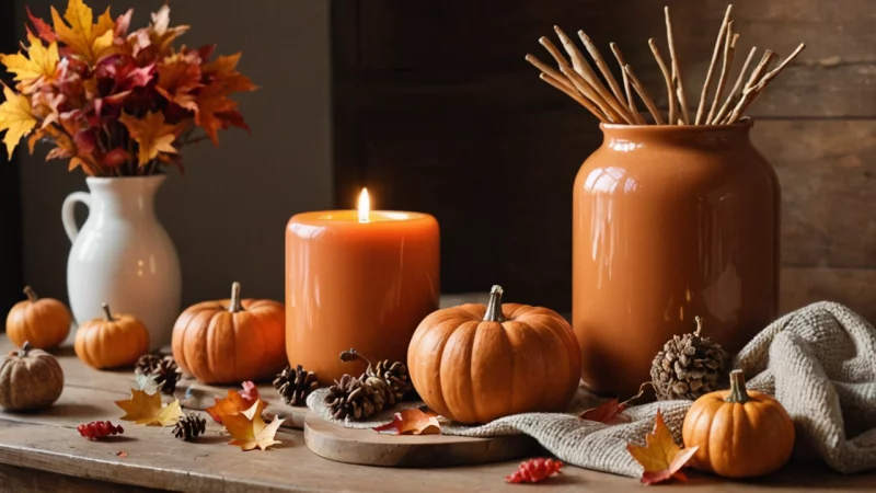 efterårsindretning, hyggelig dekoration, DIY aktiviteter til efteråret, indretningstips, familieprojekter