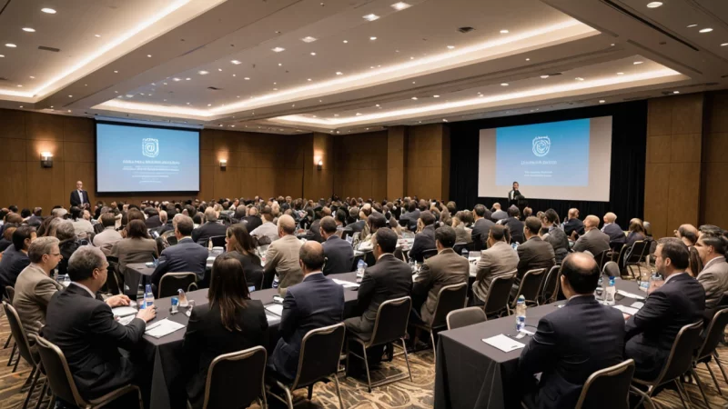 faglige konferencer, netværk, karriereudvikling, branche tendenser, færdigheds forbedring