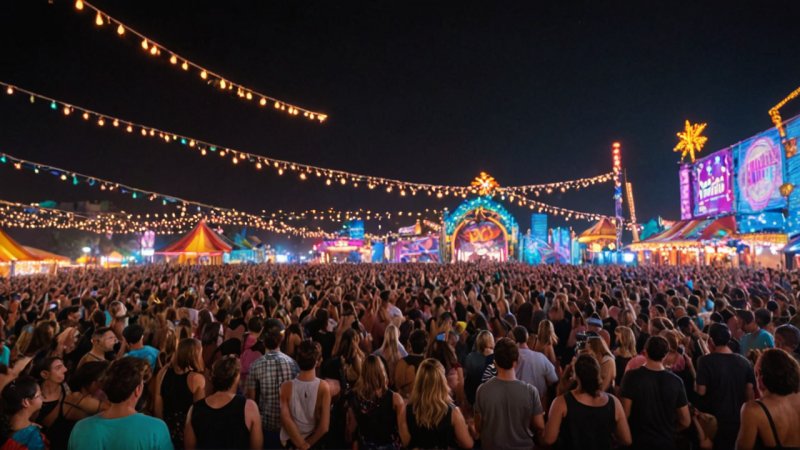 Roskilde Festival, NorthSide Festival, musikfestivaler, Danmark, sammenligning, livemusik, atmosfære, bæredygtighed