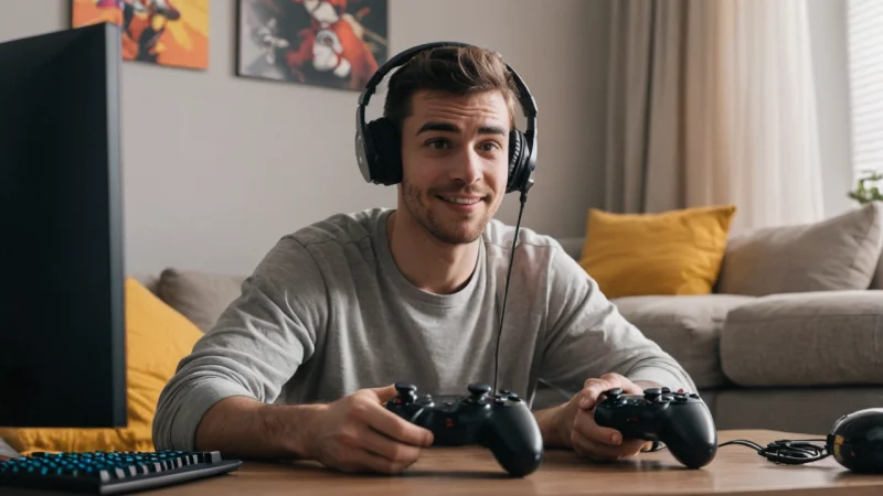 gaming, mental sundhed, videospil, positive effekter, negative effekter, kognitive færdigheder, social interaktion