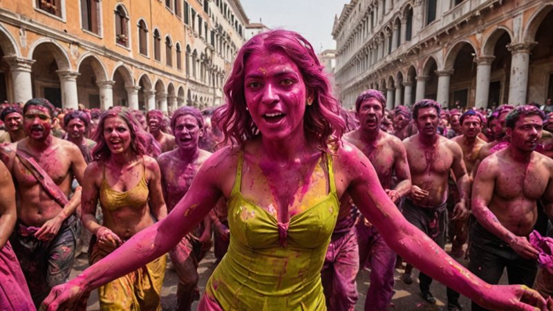 unikke festivaler, rejse, kulturel oplevelse, Holi, Oktoberfest, Carnevale di Venezia, La Tomatina, Diwali