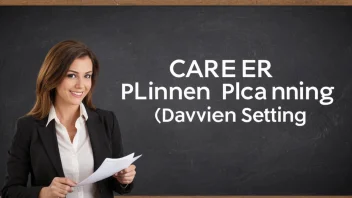 karriereplan, professionel udvikling, målsætning, motivation, karrieremål