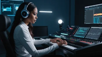 AI i musik, musikproduktion, teknologi i musik, generative værktøjer, musik komposition, musikindustri, etiske overvejelser
